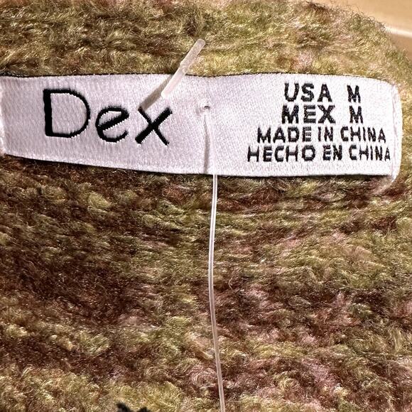 NEW Dex Clothing Harvest Plaid Open Front Jackets Sz Medium - Picture 8 of 10